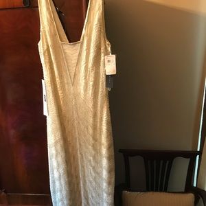 Beautiful Beaded Aidan Mattox Gown